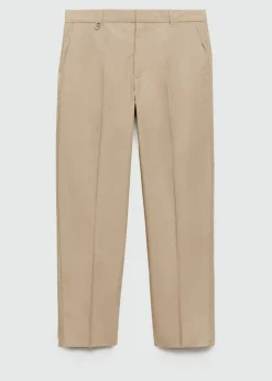 MANGO Spodnie*Spodnie o regularnym kroju 100% bawełna