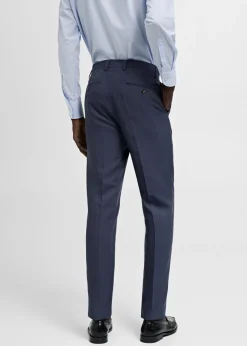 MANGO Spodnie*Spodnie od garnituru slim fit z tkaniny comfort stretch