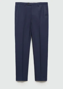 MANGO Spodnie*Spodnie od garnituru slim fit z tkaniny comfort stretch