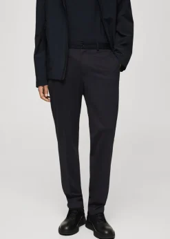 MANGO Spodnie|Spodnie*Spodnie od garnituru z niegniotącej się tkaniny strech