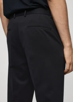 MANGO Spodnie|Spodnie*Spodnie od garnituru z niegniotącej się tkaniny strech