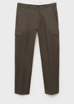 MANGO Spodnie*Spodnie regular fit cargo z bawełny