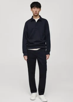 MANGO Spodnie*Spodnie regular fit cargo z bawełny