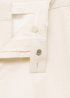 MANGO Spodnie*Spodnie regular fit z bawełny i tencelu