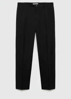 MANGO Spodnie*Spodnie regular fit z zaszewkami