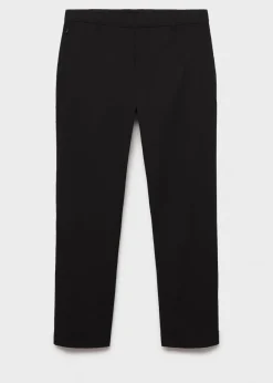 MANGO Spodnie*Spodnie slim fit comfort strech ze sznurkiem