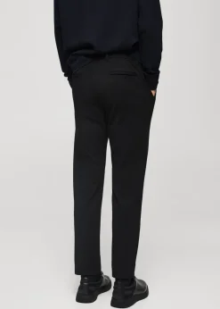 MANGO Spodnie*Spodnie slim fit comfort strech ze sznurkiem
