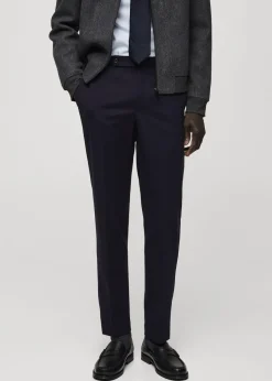 MANGO Spodnie*Spodnie slim fit z bawełny