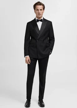 MANGO Spodnie|Spodnie*Spodnie smokingowe slim fit