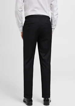 MANGO Spodnie|Spodnie*Spodnie smokingowe slim fit