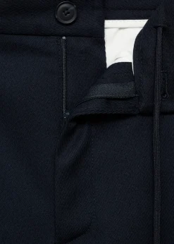 MANGO Spodnie*Spodnie straight fit z zaszewkami