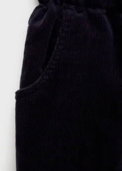 Dzieci MANGO Spodnie*Spodnie sztruksowe paper bag