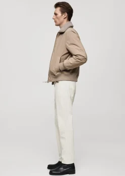 MANGO Spodnie*Spodnie sztruksowe regular fit