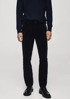 MANGO Spodnie*Spodnie sztruksowe slim fit