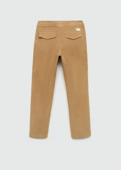 Dzieci MANGO Spodnie*Spodnie sztruksowe z elastycznym pasem