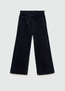 Dzieci MANGO Spodnie*Spodnie sztruksowe z elastycznym pasem