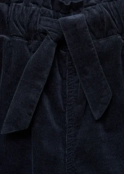 Dzieci MANGO Spodnie*Spodnie sztruksowe z elastycznym pasem