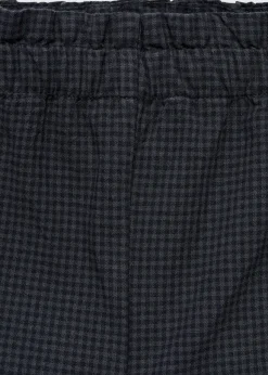 Dzieci MANGO Spodnie*Spodnie w kratę z prostymi nogawkami