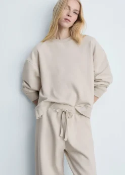 MANGO Piżamy|Piżamy*Spodnie z bawełnianej dzianiny dresowej