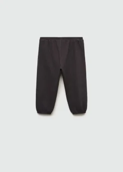 Dzieci MANGO Spodnie*Spodnie z dzianiny bawełnianej