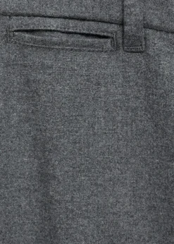 MANGO Spodnie*Spodnie z flaneli regular fit