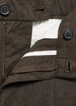 MANGO Spodnie*Spodnie z flaneli w drobną pepitkę