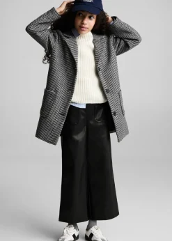 Dzieci MANGO Spodnie*Spodnie z imitacji skóry