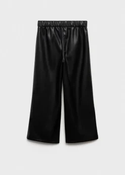 Dzieci MANGO Spodnie*Spodnie z imitacji skóry