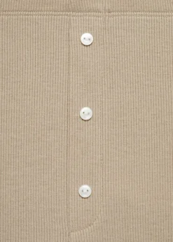 MANGO Piżamy|Piżamy*Spodnie z prążkowanej dzianiny