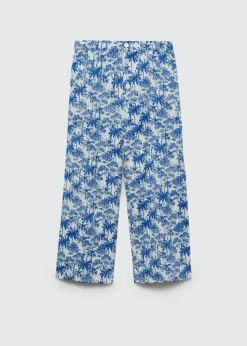 Dzieci MANGO Spodnie*Spodnie z prostymi nogawkami i wzorem