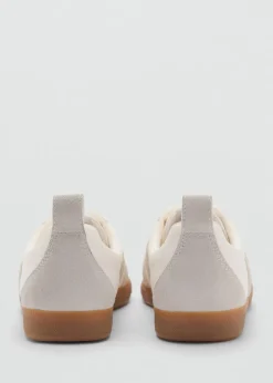 MANGO Buty*Sportowe buty z kontrastowymi wstawkami