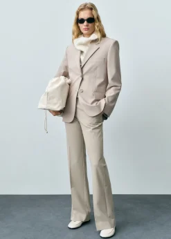 MANGO Marynarki*Strukturalna prosta marynarka