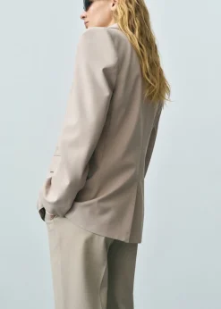 MANGO Marynarki*Strukturalna prosta marynarka