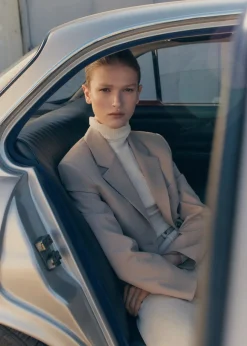 MANGO Marynarki*Strukturalna prosta marynarka