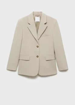 MANGO Marynarki*Strukturalna prosta marynarka