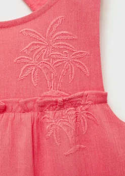 Dzieci MANGO Sukienki I Kombinezony*Sukienka haftowane detale