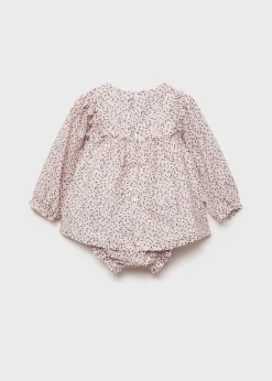 Dzieci MANGO Sukienki/pajacyki*Sukienka nadruk w żabki