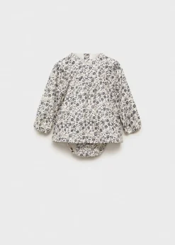 Dzieci MANGO Sukienki/pajacyki*Sukienka nadruk w żabki