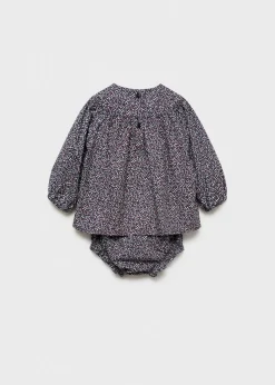 Dzieci MANGO Sukienki/pajacyki*Sukienka nadruk w żabki