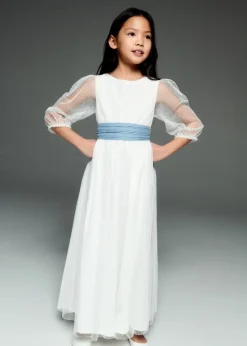 Dzieci MANGO Sukienki I Kombinezony*Sukienka plumeti z wiązaniem