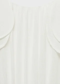 Dzieci MANGO Sukienki I Kombinezony*Sukienka szyfonowa z wiązaniem