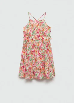 Dzieci MANGO Sukienki I Kombinezony*Sukienka tropikalny wzór