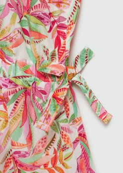 Dzieci MANGO Sukienki I Kombinezony*Sukienka tropikalny wzór