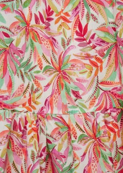 Dzieci MANGO Sukienki I Kombinezony*Sukienka tropikalny wzór