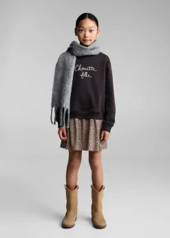 Dzieci MANGO Sukienki I Kombinezony|Bluzy*Sukienka typu bluza ze zwierzęcym wzorem