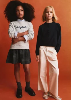 Dzieci MANGO Sukienki I Kombinezony|Bluzy*Sukienka z bluzą i spódnicą w kratkę