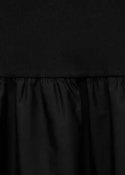 MANGO Sukienki I Kombinezony*Sukienka z łączonych materiałów o rozszerzanym kroju