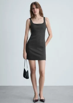 MANGO Sukienki I Kombinezony*Sukienka z koronką