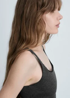 MANGO Sukienki I Kombinezony*Sukienka z koronką