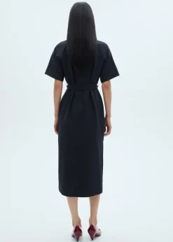 MANGO Sukienki I Kombinezony*Sukienka z krótkim rękawem i paskiem